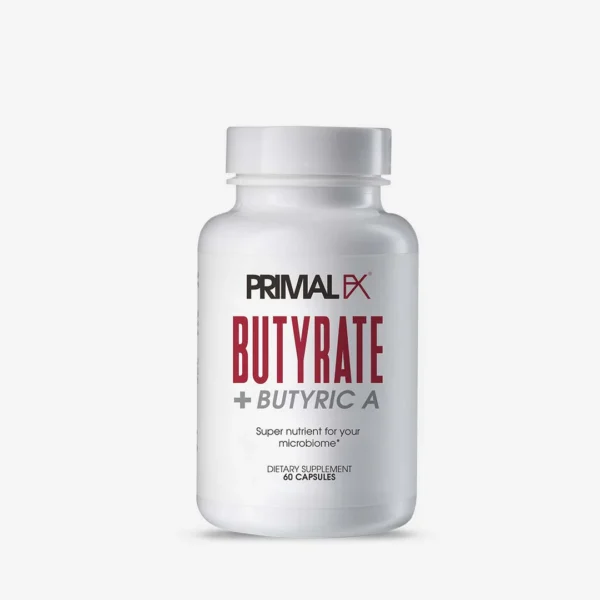 Butyrate + Butyric A 600 Mg 60 Cap Primal Fx Dr. Ludwig Johnson