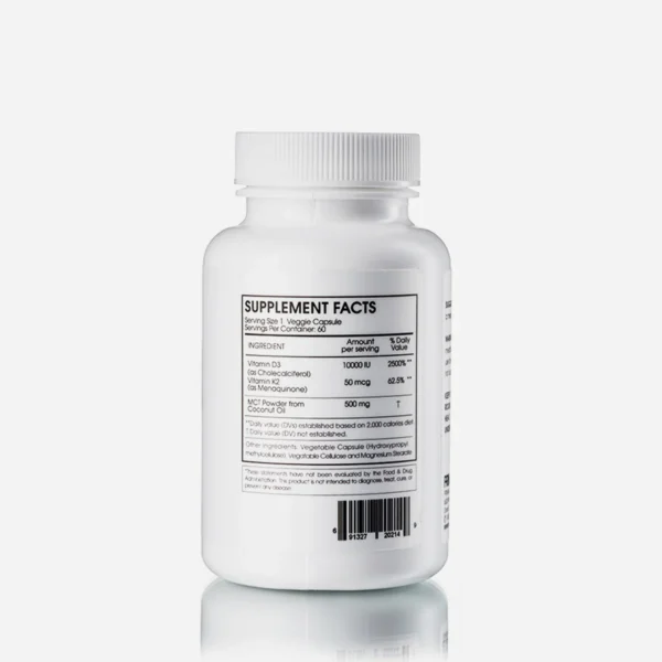 Vitamina D3 +mk4 - Primal Fx - Dr. Ludwig Johnson - 60caps