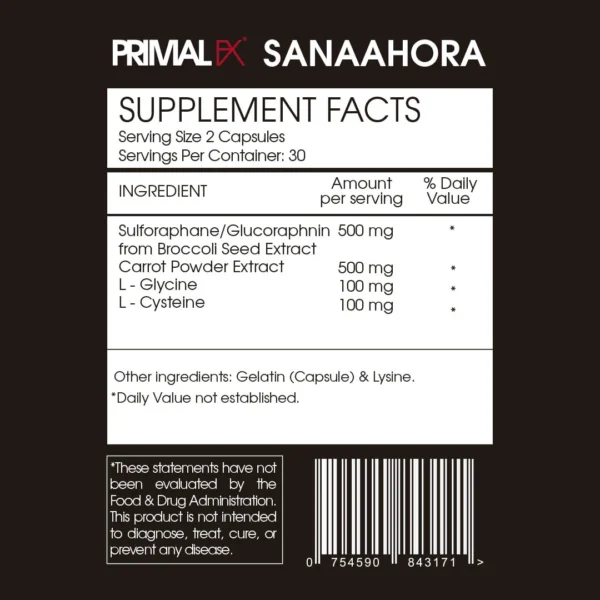 Bradax 60 Cap I Primal Fx Dr Ludwig Johnson