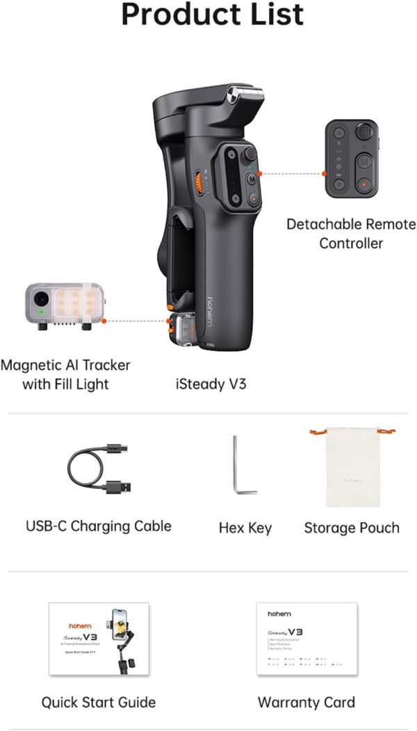 Estabilizador Para Smartphone Hohem Isteady V3