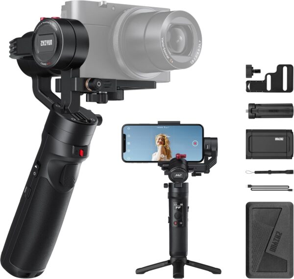 ZHIYUN Crane-M2: El Estabilizador 3 en 1
