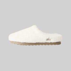 Alo Yoga Pantuflas Sherpa Recovery Slipper- Cómodas