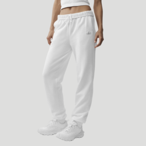 Alo Yoga Jogger Deporti Accolade Sweatpant Unisex Blanco
