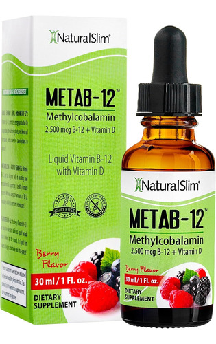 Naturalslim Metab-12 Berry Flavor 30ml Berry Flavor