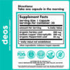 Deos - Suplemento Naturales De Desodorante Interno 30 Caps Sin Sabor