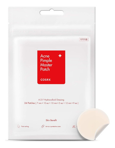 Cosrx 24 Parches Para Reducir El Acne Pimple Master Patch Mixta