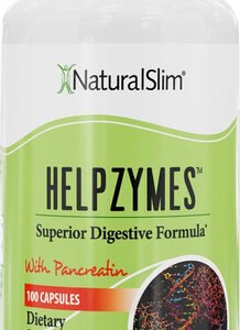 Naturalslim Helpzymes - Enzimas Digestivas 100 Capsulas Sin Sabor