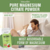 Naturalslim Magicmag Polvo De Citrato De Magnesio Puro Frutilla Y Limón
