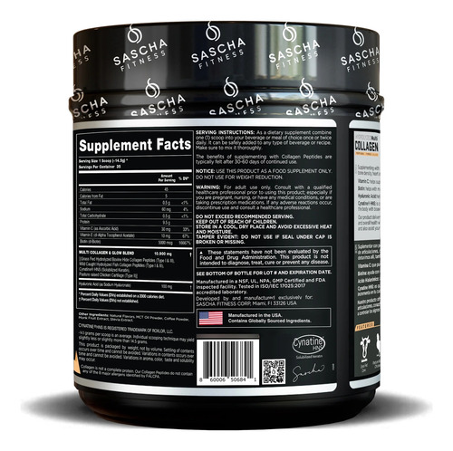 Sascha Fitness Multi Colageno Hidrolizado Collagen