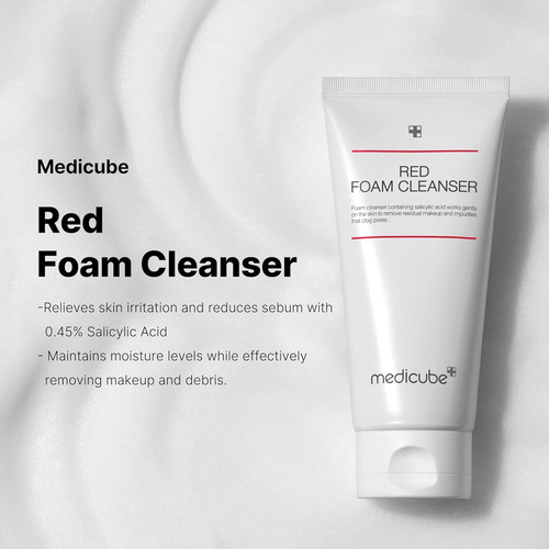 Medicube Red Foam Limpiador De Espuma Para Rostro