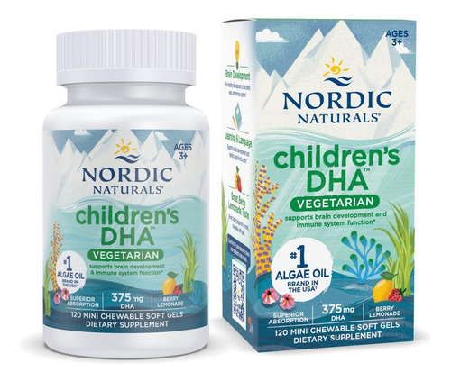 Dha Vegetariano Para Niños De Nordic Naturals - Kids Dha