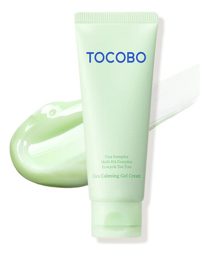 Tocobo Cica Calming Gel Cream 75ml Hidratación Y Alivio Piel Sensible Día/noche