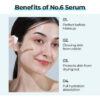 Numbuzin Suero No.6 Hidratante Con Agua Glaciar 50ml Sin Color Añadido Neutro