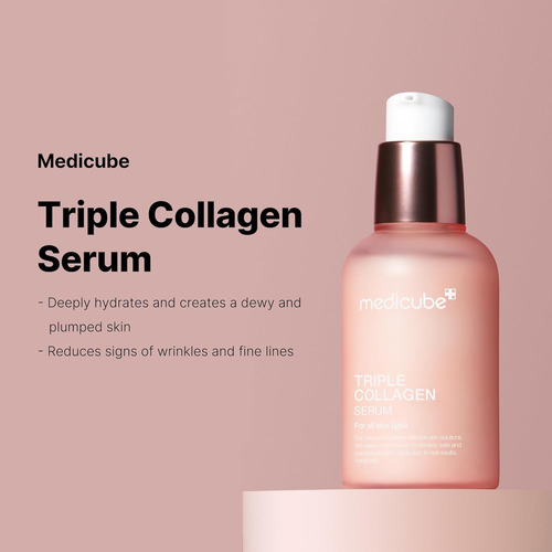 Medicube Triple Collagen Serum Nutre La Piel Opaca Colágeno Todo Tipo De Piel Día/noche
