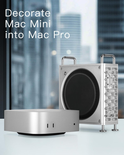 Funda Mac Pro De Aluminio Para Mac Mini M4 Y M4 Pro