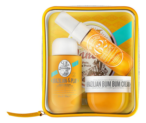 Set De Viaje Jet Brazilian Bum Bum De Sol De Janeiro