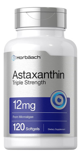 Horbäach Astaxantina 12 Mg | Triple Suplementos Antioxidante S/n