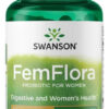 Swanson Femflora Suplemento Probiótico Femenino -60capsula Sin Sabor