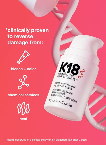 K18 Hair Máscara Restauradora 15ml