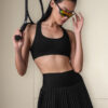Alo Yoga Pollera Grand Slam Tennis Skirt Negro Grand Slam M - 8
