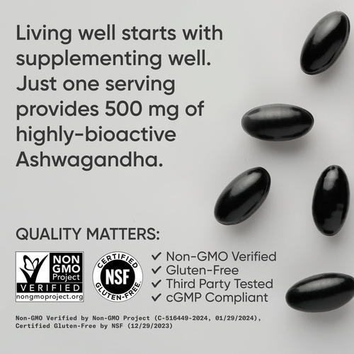 Sports Research Suplementos Herbales Ashwagandha Sin Sabores