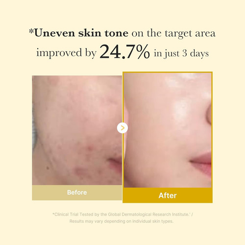 Medicube Mascarilla De Cúrcuma Y Ácido Kójico, Piel Luminos Normal
