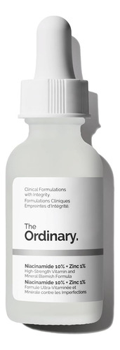 The Ordinary Sérum Niacinamida 10% Y Zinc 1%, Piel + Clara Todo Tipo De Piel Día/noche