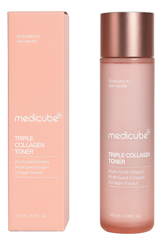 Medicube Triple Collagen Toner 4.0 140ml Todo Tipo De Piel Todo Tipo De Piel Día/noche