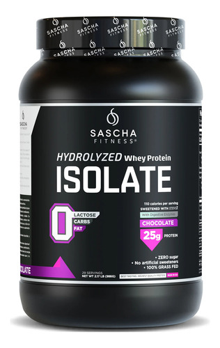 Proteína Sascha Fitness Whey Protein Isolate- Varios Sabores