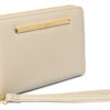 Billetera Steve Madden Bzippy Con Diseño Lisa Color Beige De Sintético