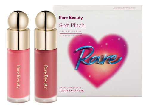 Rare Beauty Soft Pinch Liquid Blush Duo - Rubor Líquido Happy Y Souvenir