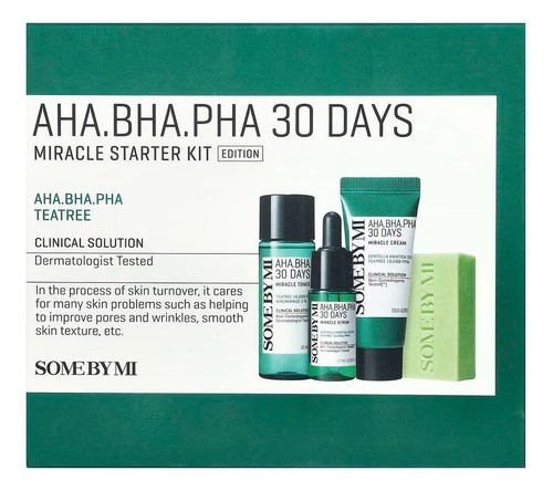 Kit Miracle De 30 Días Para El Cuidado Del Acné - Some By Mi Acneica Día/noche