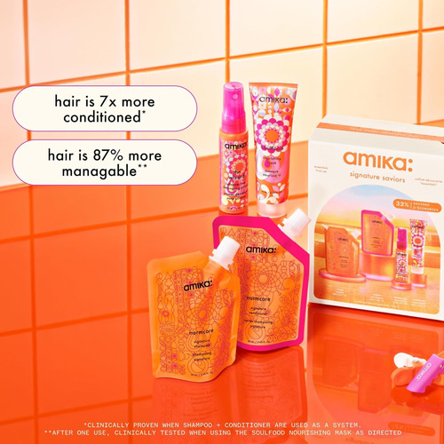Amika Signature Saviors Set De Viaje De 4 Unidades