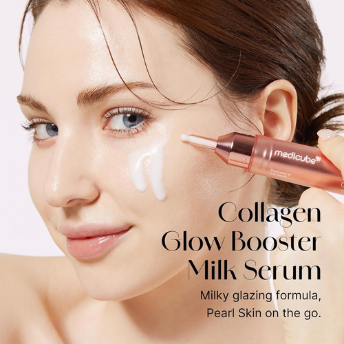 Medicube Collagen Glow Booster Milk Serum Colágeno Todo Tipo De Piel Día/noche