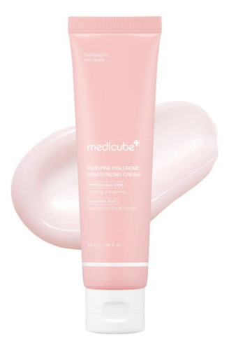 Crema Hidratante Hialurónica Rosa Medicube Pdrn Pink 50 Ml Hora De Aplicación Día/noche Tipo De Piel Todo Tipo De Piel