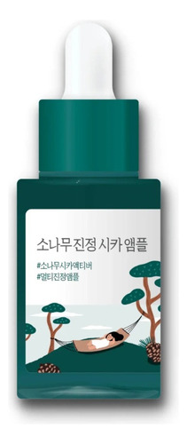 Round Lab Pine Calming Cica Ampoule 30ml Momento De Aplicación Día/noche Tipo De Piel Todo Tipo De Piel