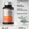 Vitamina B12 Sublingual 5000mcg 120 Tab Horbaach
