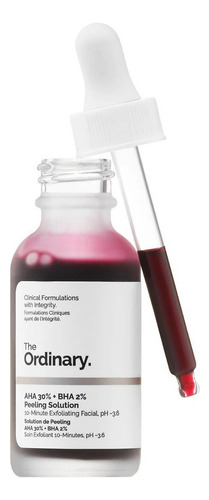 Sérum Aha 30% + Bha 2% Peeling Solution The Ordinary Noche Para Todo Tipo De Piel De 30ml 30+ Años