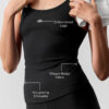 Alo Yoga Musculosa Ribbed Prosper Tank - Nueva Version Negro Ribbed Prosper Tank M - 34