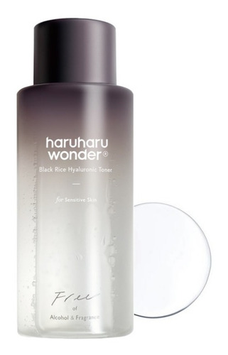 Haruharu Black Rice Hyaluronic Toner Free Alcohol Momento De Aplicación Día/noche Tipo De Piel Todo Tipo De Piel