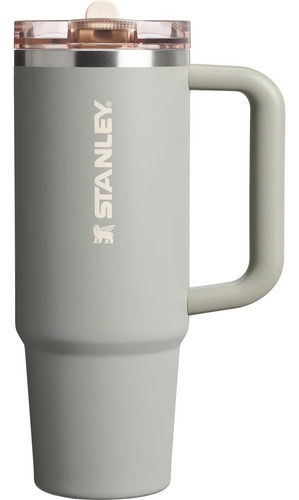 Vaso Termic Stanley Quencher Flip Straw H2.0 Adventure Acero Gris The Quencher Protour Flip Straw Tumbler | 30 Oz
