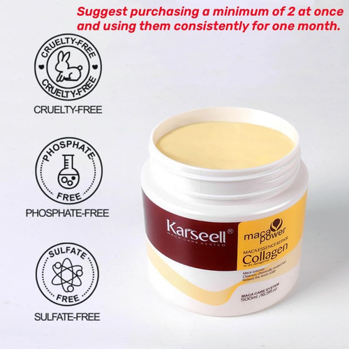 Karseell Mascarilla Capilar De Colágeno Original 500ml