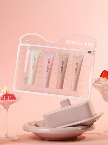 Sheglam Kit De Labiales Gloss Crystal Glaze Moisturizing Lip Multicolor