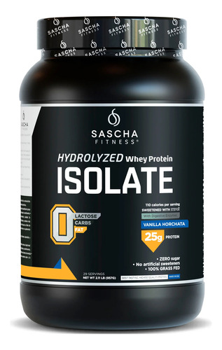 Proteína Sascha Fitness Whey Protein Isolate- Varios Sabores
