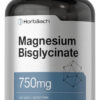 Horbäach Bisglicinato De Magnesio 750 Mg Alta Absorción Sin Sabor