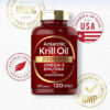 Carlyle Aceite De Krill Antártico 2000 Mg 120 Cápsulas Bland Sin Sabor