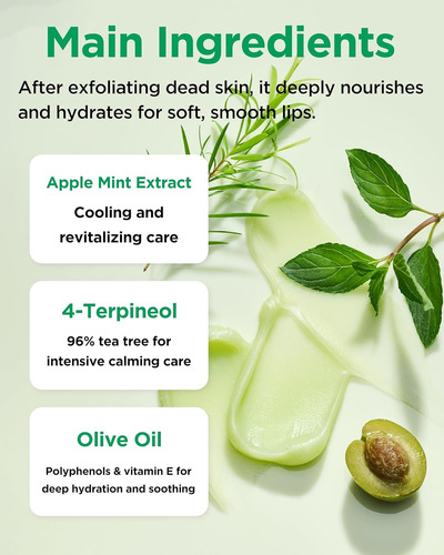 Tocobo Balsamo Mint Cooling Lip Mask Mascarilla Refrescante