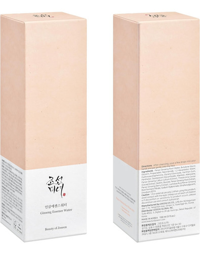 Beauty Of Joseon Ginseng Essence - Tónico Facial Hidratante