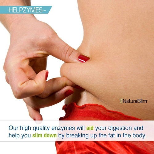 Naturalslim Helpzymes - Enzimas Digestivas 100 Capsulas Sin Sabor