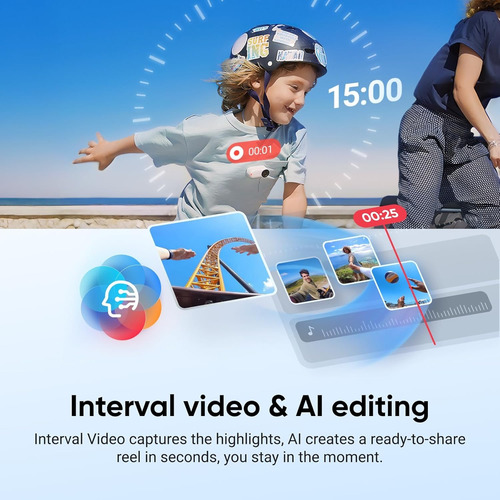 Cámara De Vlogging Insta360 Go 3s 128 Gb 4k Portátil Blanco